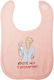 Koupakoupa What Decadence Baby Bib Fabric with Hoop & Loop Fastener Pink