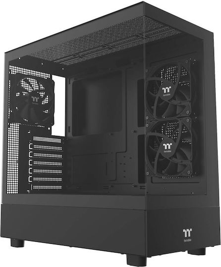 Thermaltake View 270 Gaming Midi Tower Computer Case with Side Window and ARGB Lighting Black