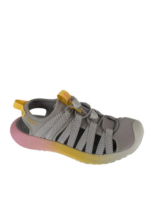 Keen Whisper Γυναικεία Σανδάλια Sporty Γκρι