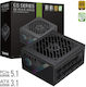 GameMax GS 650G 650W Μαύρο Τροφοδοτικό Υπολογιστή Full Modular 80 Plus Gold