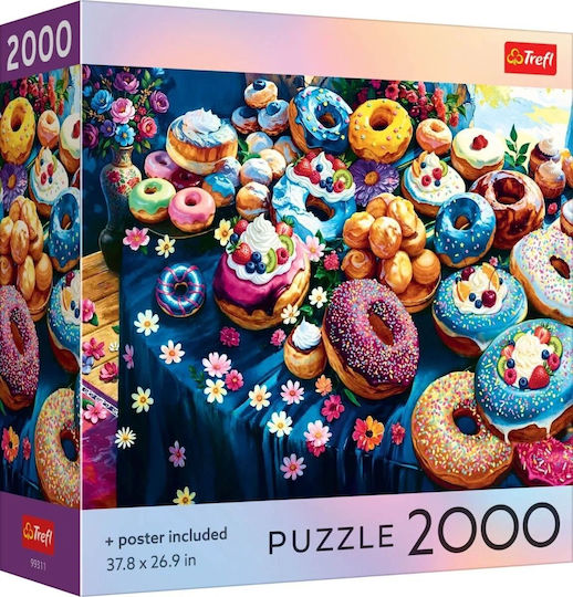 Puzzle 2D 2000 Piese