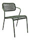 Scaun de Exterior Metalic Bee Lăi 62x56x82cm