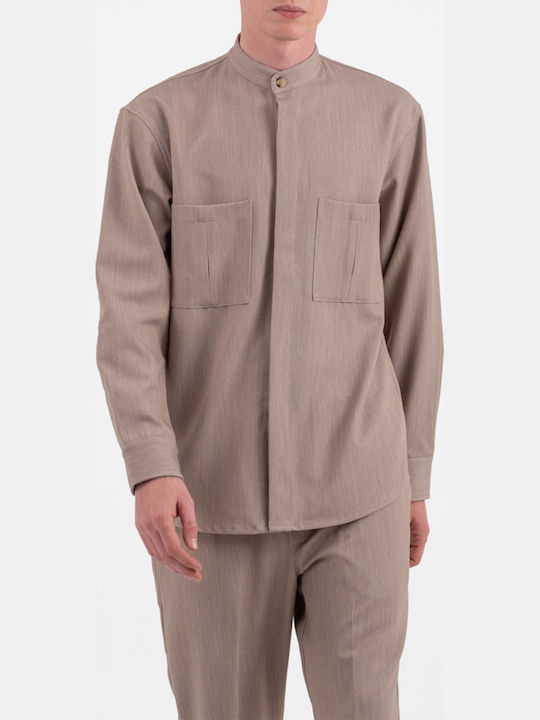 Vittorio Artist Μακρυμάνικo Overshirt FANCO
