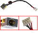 Acer Dc Power Jack Socket Power Supply Connector for Travelmate Timeline X 8481 8481t 8481g Tm8481g8481 Dc30100fl00 50.v4t02.003 9cm 4 Pins Code 31107