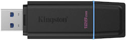 Kingston Technology Datatraveler 128gb Portable Usb 3.2 Gen 1 Exodia Black Blue Dtxg2/128gb C02480