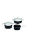 Fissler Adamant Σετ Κατσαρόλες από Αλουμίνιο με Αντικολλητική Επίστρωση 3τμχ
