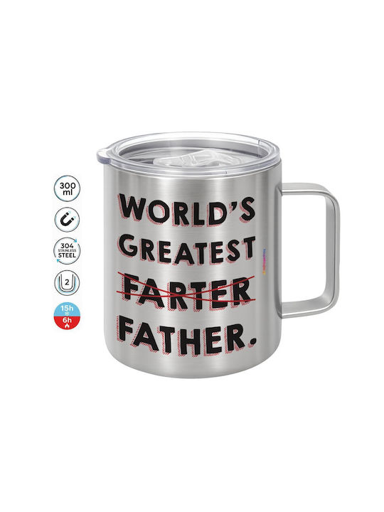 Koupakoupa World's Greatest Farter Cană Metalic...