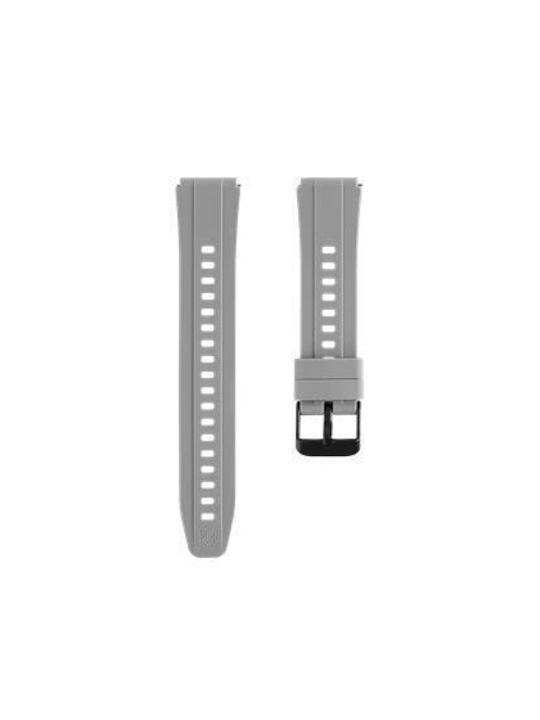Tactical Quick Release Кайш Силиконов Сив (18mm)