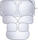 4cars Interior Windshield Car Sun Shades 142x67cm 6 Pieces