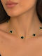 Kinzi Necklace Made Of Black Steel