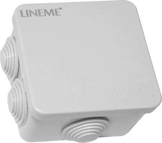 Lineme Ηλεκτρολογικό Κουτί Εξωτερικής Τοποθέτησης Διακλάδωσης IP44