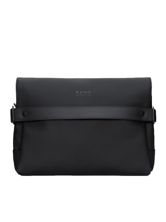 Herren Brusttasche Schwarz
