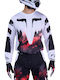 Fox 180 Kairos Men's Motocross Long-Sleeved Riding Jersey White Color