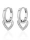 Bode Kids Earrings Heart Made of Steel