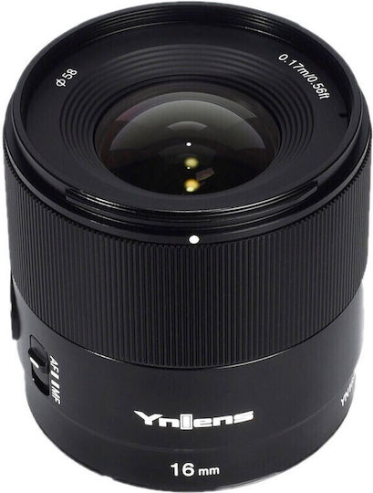 Yongnuo Crop Camera Lens Wide Angle for Sony E Mount Black