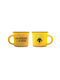 AEK Cană Ceramică Galbenă 75ml