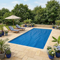 vidaXL Solar Poolabdeckung Schwarz 1000x500cm