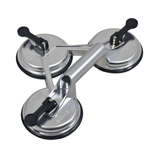 Bulle Triple Aluminum Suction Cup Diameter 118mm with Holding Capacity 130kg