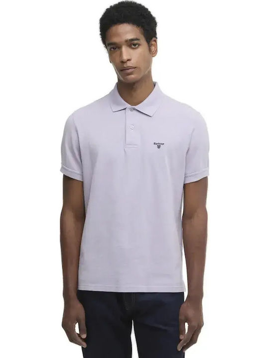 Barbour Polo Μπλούζα Heather Mist