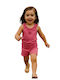 Kids Set with Shorts Summer 2 Pieces Fuchsia