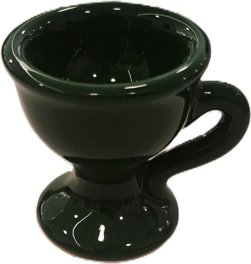 Ceramic Censer Green Mini Height 5cm Diameter 5cm