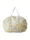 Shupatto Bag Original Medium 15L 5Kg Hana Purple Yellow