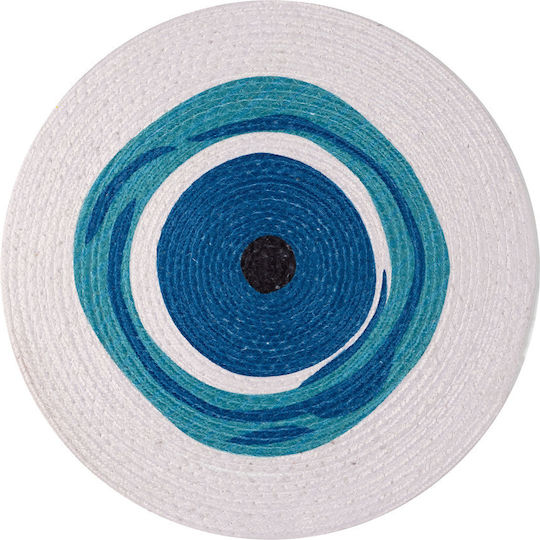 Silk Fashion Round Fabric Placemats