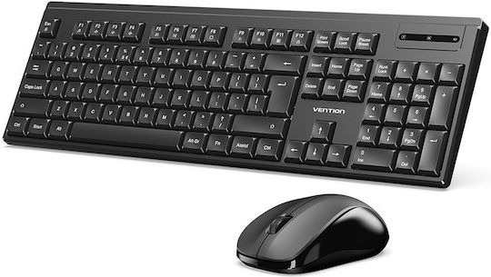 Vention Vention Kabelloses Tastatur & Maus Set Englisch (US)