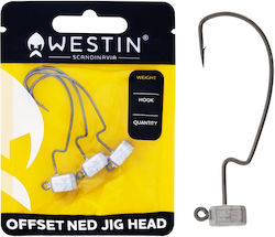Sled Head Westin Offset Ned Jighead 10.5 Gr No2/0
