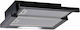 Hyundai Retractable Vent Hood 60cm Black