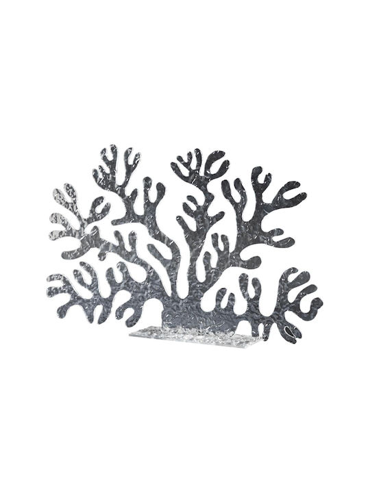 Decor Pentru Masă Coral Acrilic Alb 50x30,5cm 157.003.0108.02