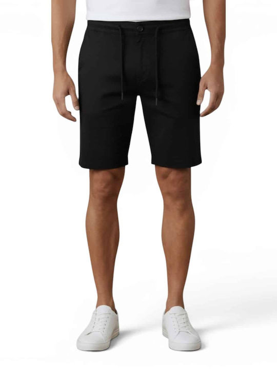 Frank Tailor Ανδρική Βερμούδα Chino Μαυρο