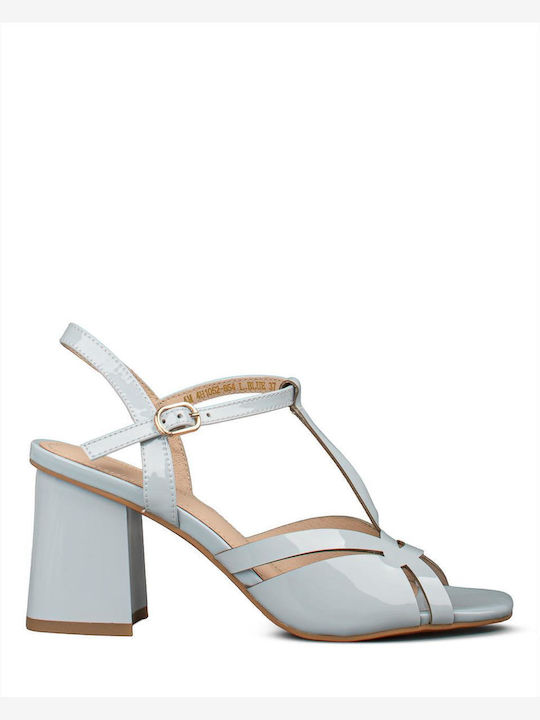 19V69 Light Blue Sandals