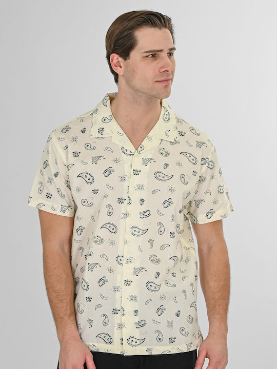 Rebase Short Sleeve Shirt Spinach White
