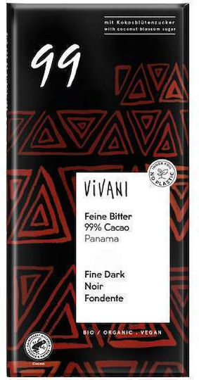 Green Bay Organic Dark Chocolate with 99% Cocoa 80gr 5pcs