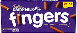Cadbury Dairy Milk Fingers Milk Chocolate 114gr