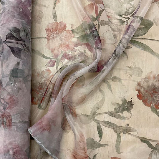 Decoration Fabric Organza by Meter Width 150cm