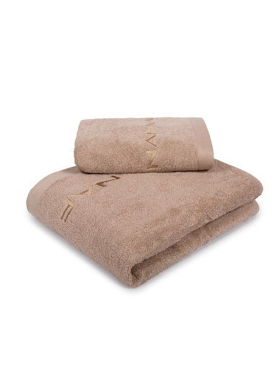 Biokarpet Handtuch-Set 2 Stück Rauchgrau