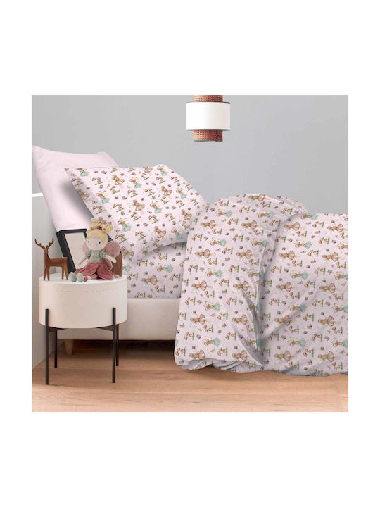 Astron Italy Single Cotton Sheets Set Fairy Gir...