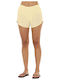 Damen-Aktivbekleidung Shorts Gelb
