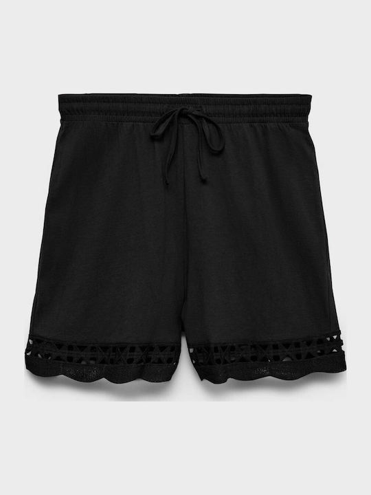 Vero Moda Women's High Waist Shorts Black
