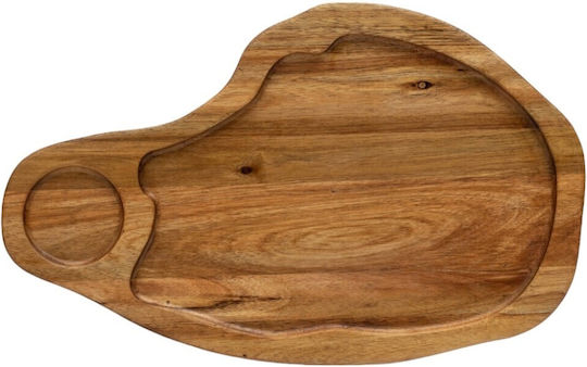 Wooden Serving Platter 45x28cm pl613