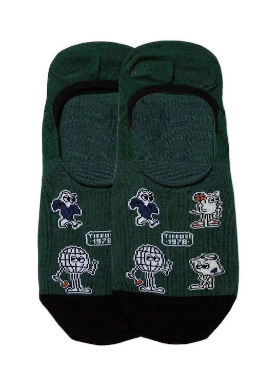 Tiffosi Herren Grüne Socken