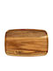 Hölzernes Servierplatte 42x28cm pl608.012