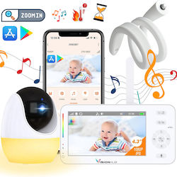Kabellose Babyüberwachung mit WiFi 4,3"