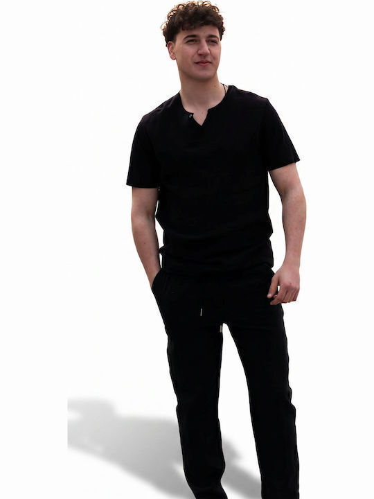 P&J Clothing Παντελόνι Μαύρο