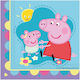 Peppa Pig & Baby Evie Party Napkins 20 Pieces