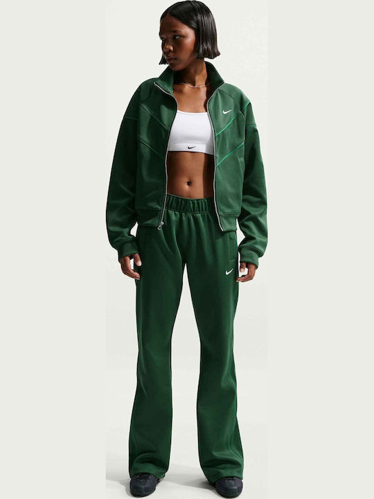 Nike Windrunner Γυναικείο Αθλητικό Μπουφάν Green