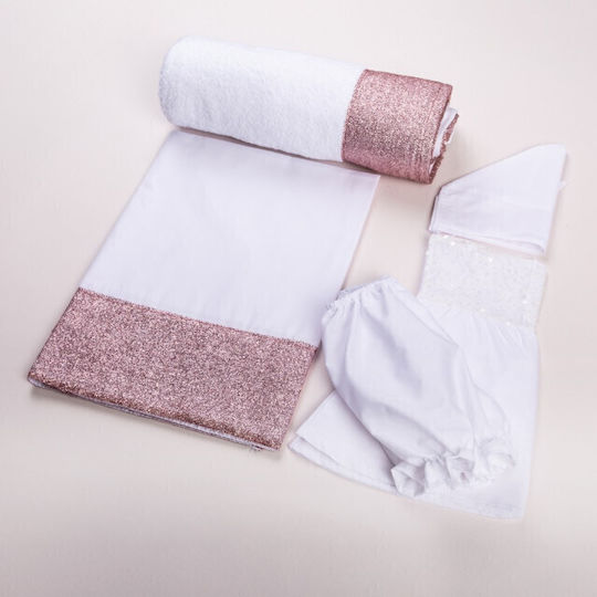 Nuova Vita Set Tauföldecken Rosa 3 Stück