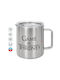 Koupakoupa Game Of Thrones Метална Чаша с Капак Сребрист 300ml